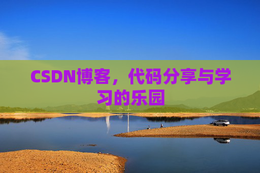 CSDN博客，代码分享与学习的乐园